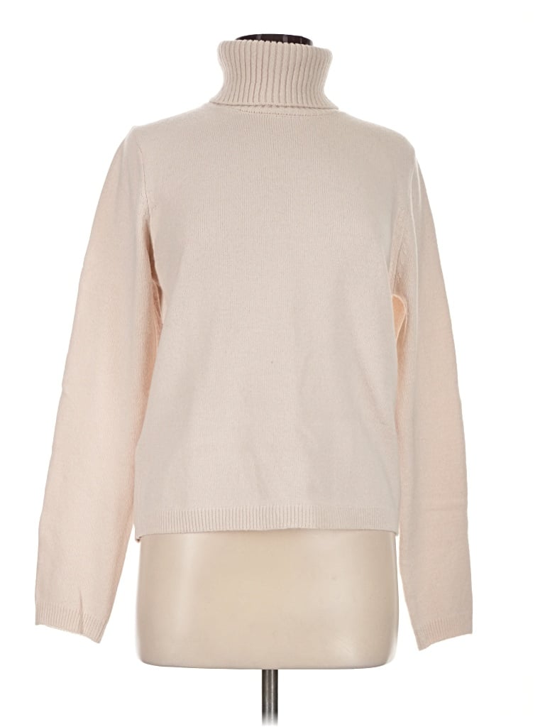 Pre-owned Mng Turtleneck Sweater In Tan
