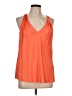 Boston Proper Orange Sleeveless Blouse Size 12 - photo 1