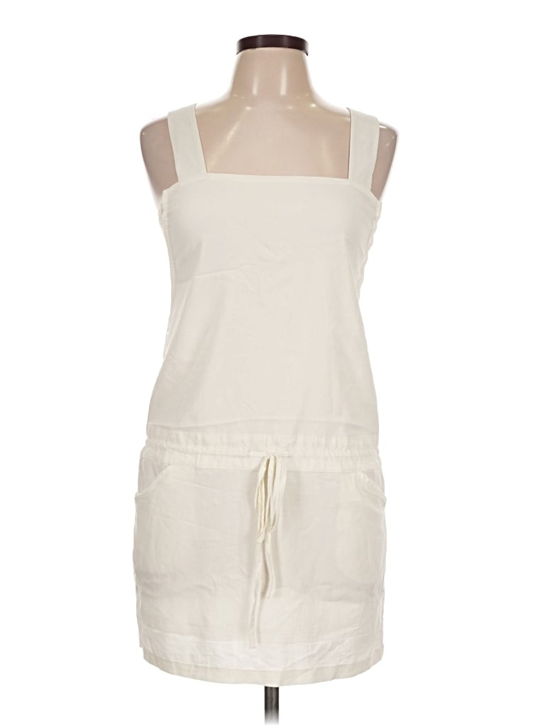 Pre-owned Assorted Brands Casual Dress In Ivory