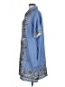 Max Studio Paisley Blue Casual Dress Size L (estimated) - photo 5
