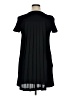 Zara Basic 100% Polyester Solid Black Casual Dress Size 1X - photo 2