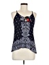 LUQ 100% Rayon Blue Sleeveless Blouse Size M (petite) - photo 1