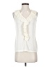 Talbots Ivory Sleeveless Blouse Size XS - photo 1