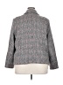 JM Collection 100% Polyester Tweed Gray Blazer Size 22 - photo 2