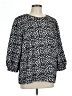 Anne Klein Black 3/4 Sleeve Blouse Size L (estimated) - photo 1