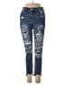 American Eagle Outfitters Graphic Blue Jeans Size 2S - photo 1