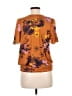 Tiny 100% Rayon Orange Short Sleeve Top Size M - photo 2