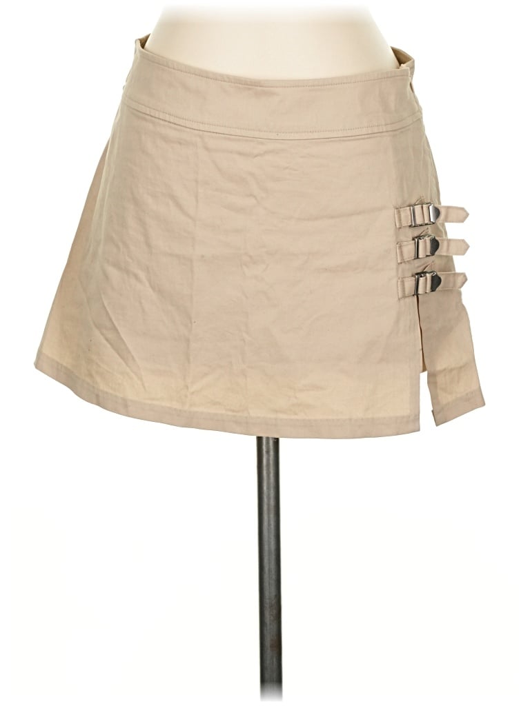 Pre-owned Princess Polly Casual Skirt In Tan