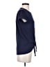 Mark Blue Short Sleeve Top Size S - photo 4