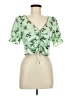 Likely Green Short Sleeve Blouse Size 8 - photo 1