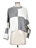 Moon & Madison 100% Acrylic Checkered-gingham Gray Pullover Sweater Size XS - photo 1