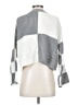 Moon & Madison 100% Acrylic Checkered-gingham Gray Pullover Sweater Size XS - photo 2