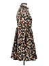 Unbranded Floral Black Casual Dress Size S - photo 4
