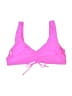 Shein Solid Pink Swimsuit Top Size L - photo 1
