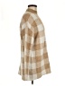 Ann Taylor LOFT Checkered-gingham Tan Turtleneck Sweater Size M - photo 4