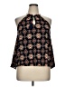 Collective Concepts 100% Polyester Black Sleeveless Blouse Size XL - photo 1