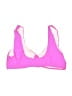 Shein Solid Pink Swimsuit Top Size L - photo 2