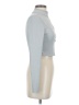 Shein Silver Long Sleeve Turtleneck Size 4 - photo 4
