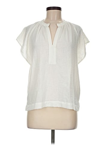 Banana Republic Factory Store Short Sleeve Blouse (view 1)
