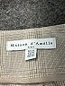 Maison d' Amelie Houndstooth Plaid Gray Dress Pants Size 10 - photo 7