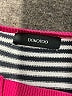 Dokotoo Stripes Pink Black Pullover Sweater Size XL (estimated) - photo 7