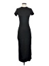 Unbranded Solid Black Casual Dress Size S - photo 1
