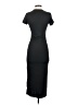 Unbranded Solid Black Casual Dress Size S - photo 2