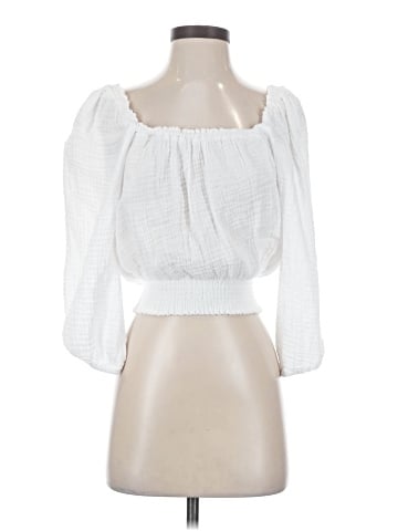 Michael Stars Long Sleeve Blouse (view 1)