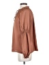 Current Air 100% Polyester Brown Long Sleeve Blouse Size S - photo 5