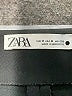 Zara Solid Black Casual Skirt Size M - photo 4