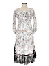 Evolutionary Paisley White Cocktail Dress Size M - photo 2