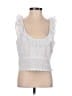 Tory Burch White Sleeveless Top Size 4 - photo 1