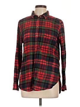 American Eagle Outfitters Long Sleeve Button-Down Shirt (view 1)