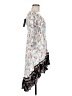 Evolutionary Paisley White Cocktail Dress Size M - photo 4