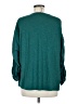 Left Coast by Dolan 100% Polyester Teal 3/4 Sleeve Blouse Size M - photo 2