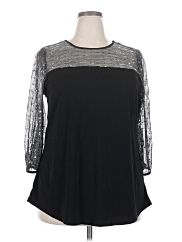 Cure 3/4 Sleeve Top (view 1)