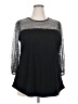 Cure Black 3/4 Sleeve Top Size XXL - photo 1