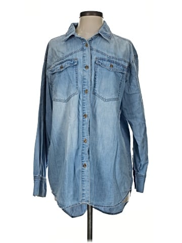 SOFIA Long Sleeve Button-Down Shirt (view 1)