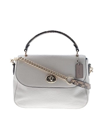 Coach Factory Leather Satchel (view 1)
