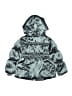 Old Navy 100% Polyester Metallic Silver Snow Jacket Size 5T - photo 2