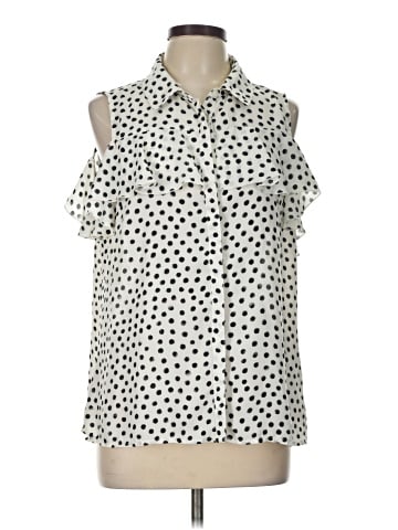 Roz & Ali Sleeveless Blouse (view 1)
