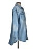 SOFIA Blue Long Sleeve Button-Down Shirt Size S - photo 4