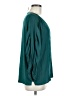 Left Coast by Dolan 100% Polyester Teal 3/4 Sleeve Blouse Size M - photo 4