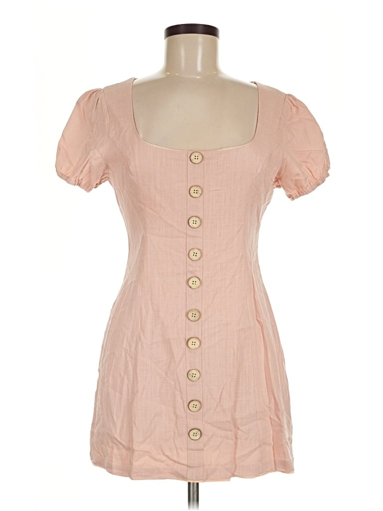 Pre-owned Cotton Candy La Casual Dress In Pink