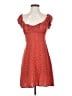Cupshe 100% Rayon Hearts Red Casual Dress Size S - photo 1