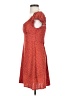 Cupshe 100% Rayon Hearts Red Casual Dress Size S - photo 5
