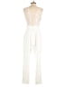 Adelyn Rae 100% Polyester Ivory Jumpsuit Size S - photo 2