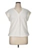 Express Outlet Ivory Sleeveless Blouse Size XL - photo 1