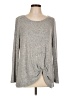 Green Envelope Gray Pullover Sweater Size L - photo 1