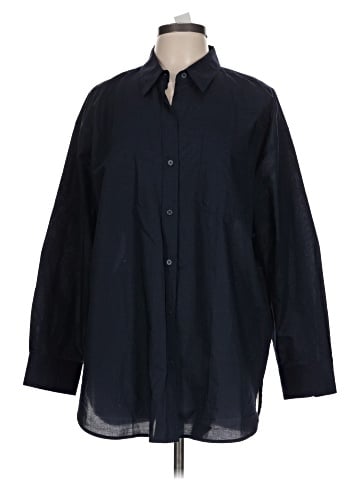 Banana Republic Factory Store 3/4 Sleeve Button-Down Shirt (view 1)